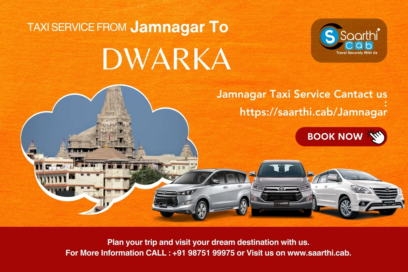 Jamnagar to Dwarka Distance