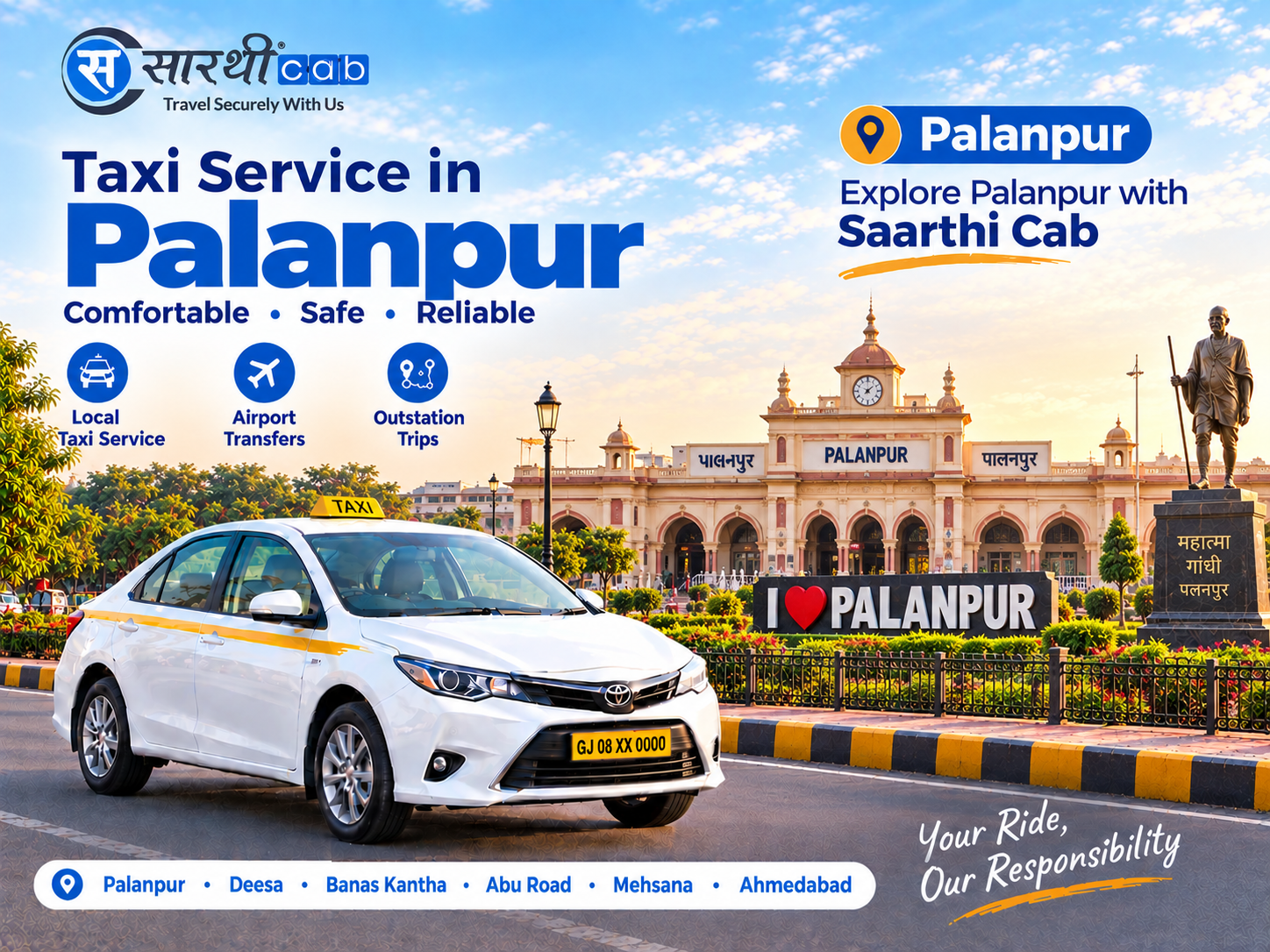 Palanpur cab service