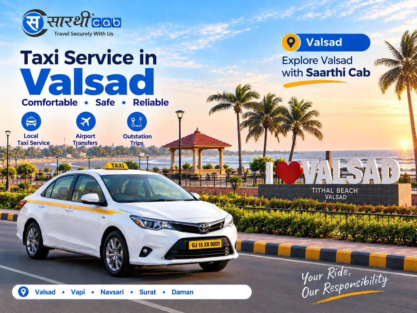 Valsad cab service