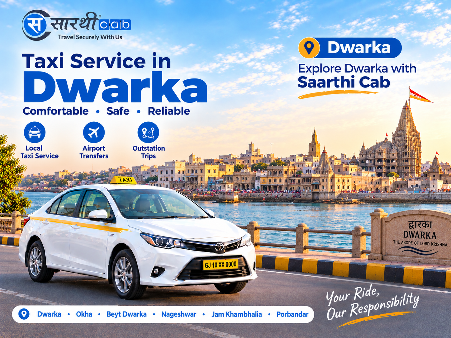 Dwarka cab service