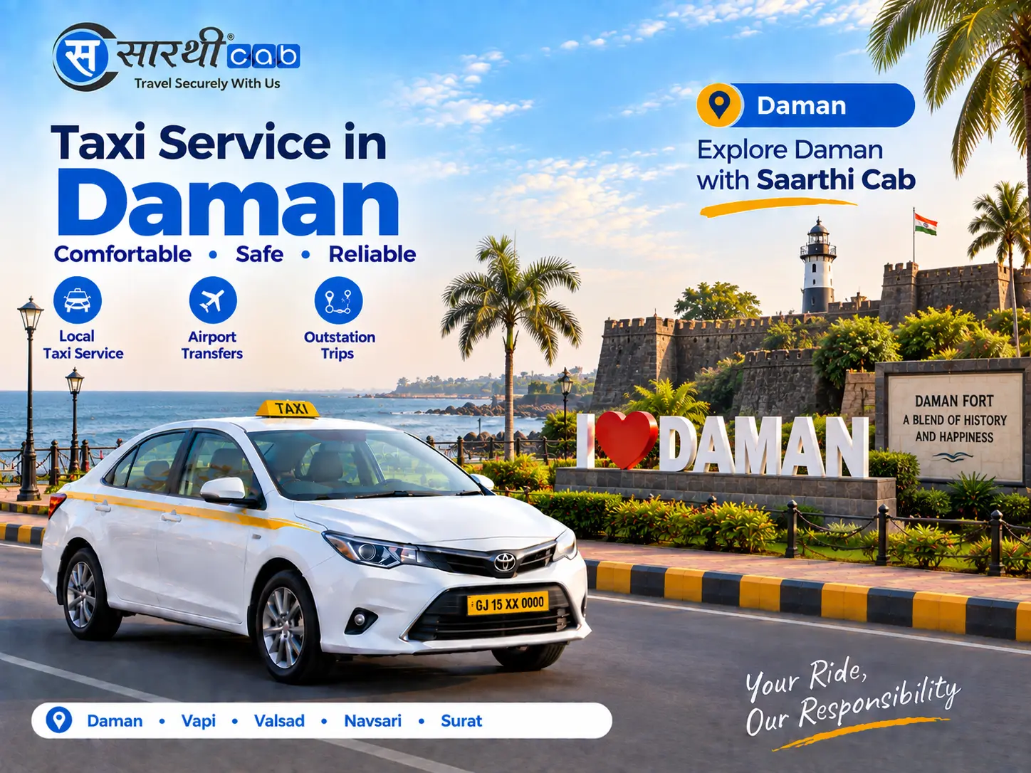 Daman cab service