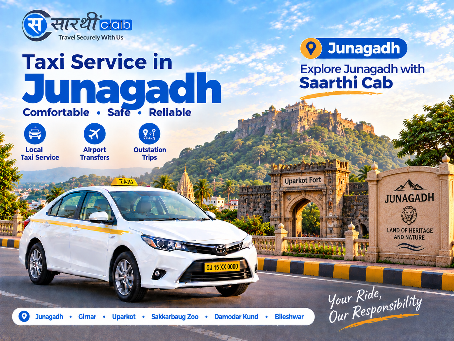 Junagadh cab service